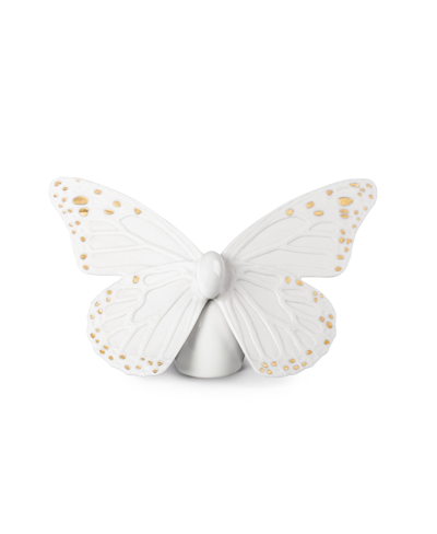 Shop Lladrò Collectible Figurine, White Butterfly In Multi