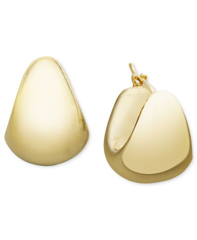 Shop Macy's Bold Hoop Earrings In 14k Gold Or White Gold