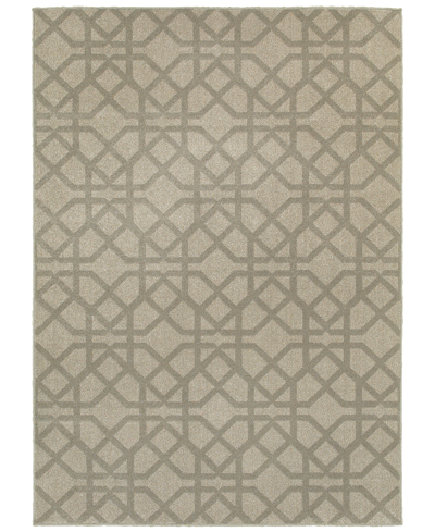 Shop Oriental Weavers Closeout!  Highlands 6638e 9'10" X 12'10" Area Rug In Gray