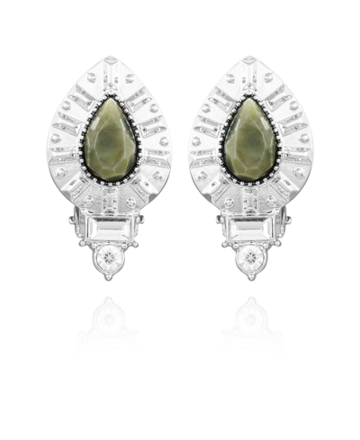 Shop T Tahari Gypsy Revival Clip Earring In Silver