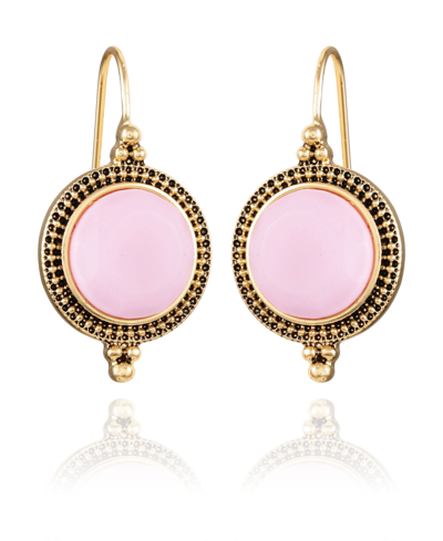 Shop T Tahari Gypsy Revival Fishhook Earring In Gold