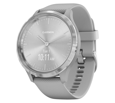 Shop Garmin Unisex Vivomove 3 Style Gray Silicone Strap Hybrid Touchscreen Smart Watch 44mm