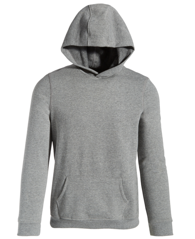 Shop Id Ideology Big Boys Solid Pullover Hoodie, Created For Macy's In Gray