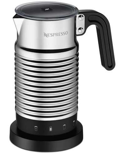 Shop Nespresso Aeroccino 4 Milk Frother In Silver