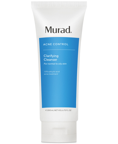 Shop Murad Acne Control Clarifying Cleanser, 6.75-oz. In White