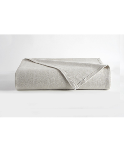 Shop Downtown Company Herringbone Blanket, Twin Bedding In Tan/beige