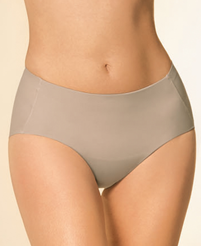 Shop Leonisa Simply Seamless Mid-rise Sculpting Brief In Tan/beige