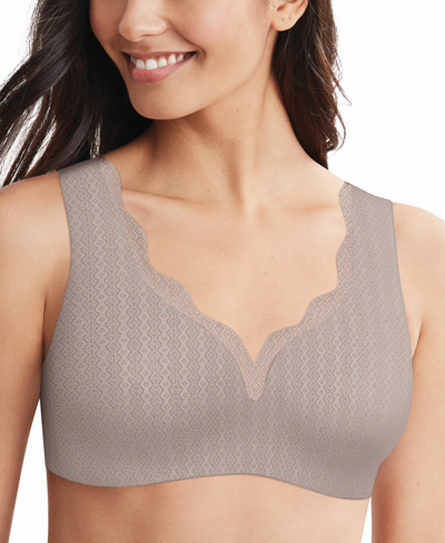 Hanes Ultimate Ultra Light Comfort Wireless Bralette With Cool Comfort  Dhhu39 In Multi