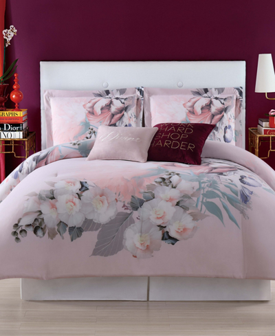 Shop Christian Siriano New York Christian Siriano Dreamy Floral Full/queen Comforter Set Bedding In Multi