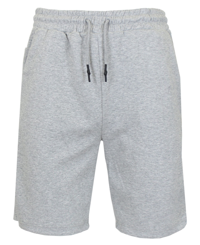 Shop Galaxy By Harvic Men's Tech Fleece Jogger Sweat Lounge Shorts In Gray