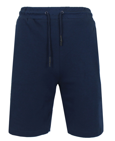 Shop Galaxy By Harvic Men's Tech Fleece Jogger Sweat Lounge Shorts In Blue