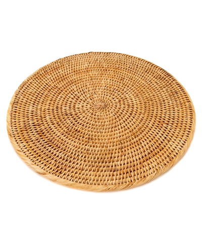 Shop Artifacts Trading Company Artifacts Rattan Round Placemat In Brown