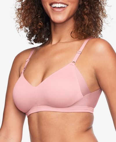 Warner's No Side Effects Back-smoothing Contour Bra Rn2231a In Blush