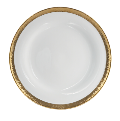 Shop Michael Aram Goldsmith Salad Plate In White