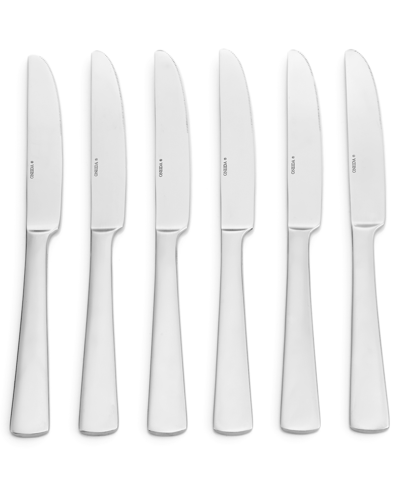Shop Oneida Set Of 6 Aptitude Dinner Knives In White