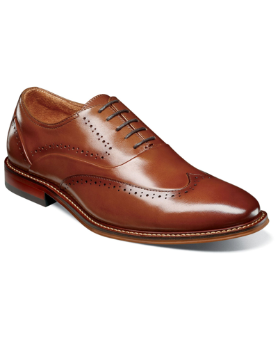 Shop Stacy Adams Men's Macarthur Wingtip Oxford Shoes Men's Shoes In Brown