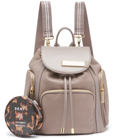 Shop Dkny Rapture Backpack In Gray