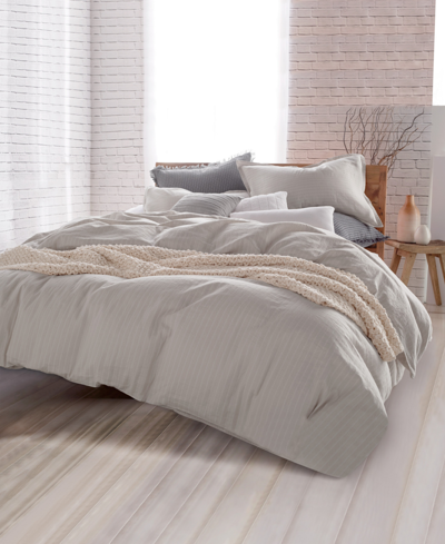 Shop Dkny Pure Comfy King Comforter Set Bedding In Silver