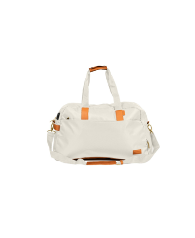 Shop Champs The Weekender Duffle Bag In Ivory/cream