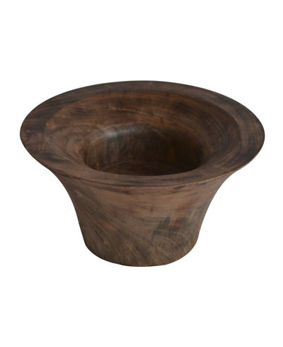 Shop Ab Home Kellnado Decorative Bowl, Large In Tan/beige