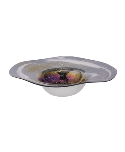 Shop Ab Home Svirla Blown Glass Bowl In Brown