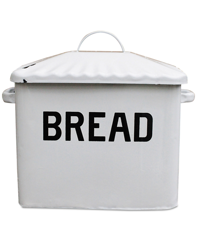 Shop 3r Studio Enameled Metal ''bread'' Box In White