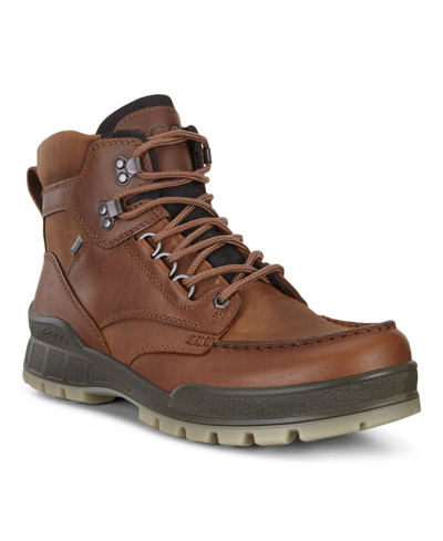 Shop Ecco Men's Track 25 High Boot Men's Shoes In Brown