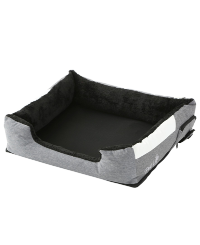 Shop Pet Life "dream Smart" Electronic Heating And Cooling Smart Pet Bed In Gray