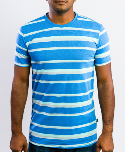 Shop Beautiful Giant Casual Comfort Soft Crew Neck T-shirt In Blue