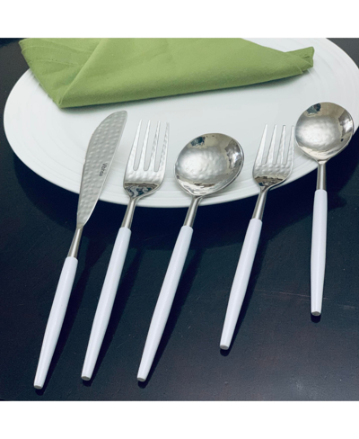 Shop Vibhsa Flatware 5 Piece Place Setting In White