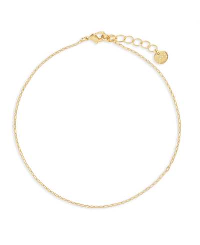 Shop Brook & York Carly Chain Anklet In Gold