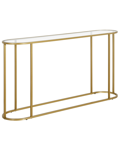 Shop Hudson & Canal Erikson 54" Console Table In Gold