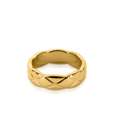 Shop Oma The Label Nneoma 1/4" Ring In 18k Gold- Plated Brass