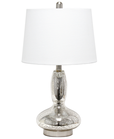 Shop Lalia Home Glass Dollop Table Lamp In Gray