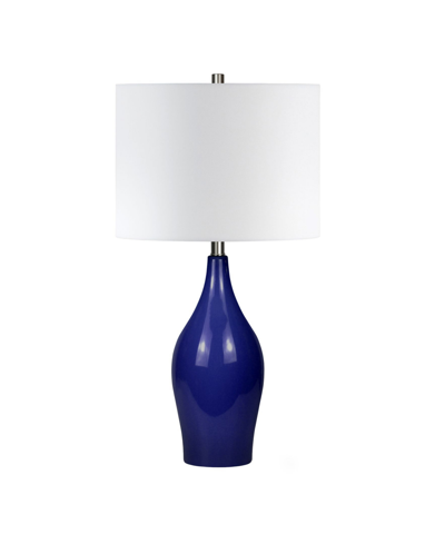 Shop Hudson & Canal Niklas Table Lamp In Blue