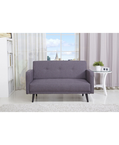 Shop Gold Sparrow Kent Loveseat In Gray