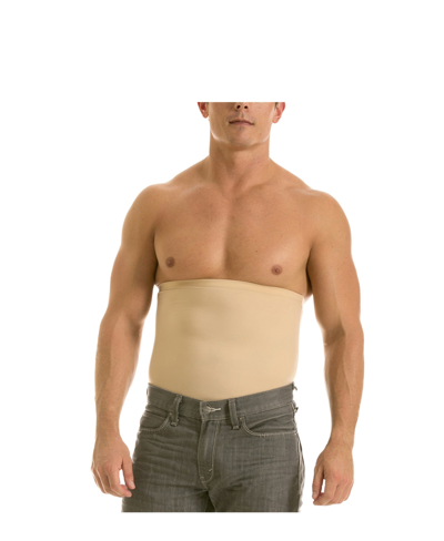 Shop Instaslim Insta Slim Men's Compression Slimming And Support Band In Tan/beige