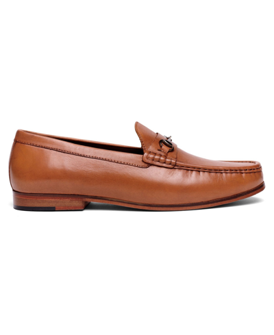 Shop Anthony Veer Filmore Bit Loafer Men's Shoes In Brown
