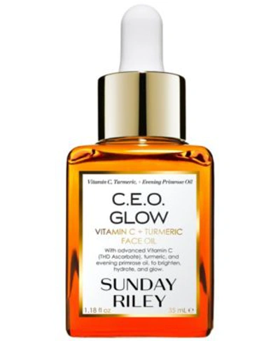 Shop Sunday Riley C.e.o. Glow Vitamin C Turmeric Face Oil