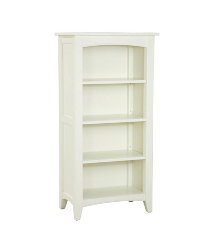 Shop Alaterre Furniture Shaker Cottage 3-shelf 48" Bookcase In Ivory/cream