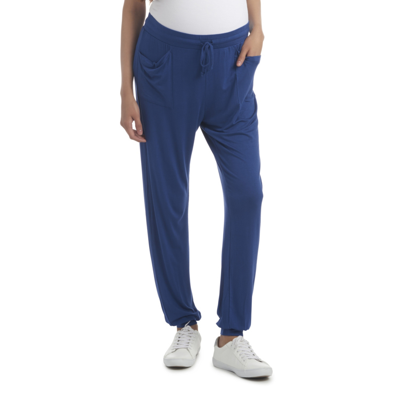 Shop Everly Grey Women's  Carmen During & After Jogger Pants In Blue