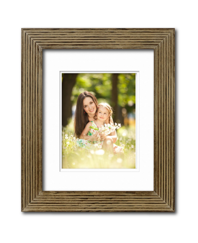 Shop Courtside Market Organics Collection Wall Picture Frame, 14" X 11" In Brown