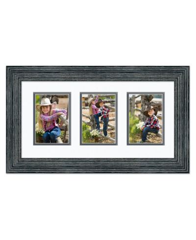 Shop Courtside Market Organics Collection Collage Picture Frame, 20" X 10" In Brown