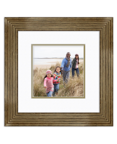 Shop Courtside Market Organics Collection Wall Picture Frame, 12" X 12" In Brown