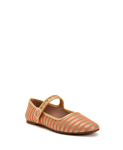 Shop Katy Perry Women's The Summer Ballet Mary Jane Flats Women's Shoes In Orange