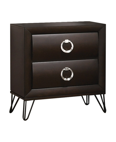 Shop Acme Furniture Tablita Nightstand In Brown