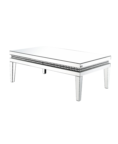 Shop Acme Furniture Lotus Coffee Table In Multi