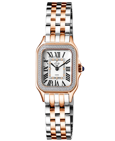 Shop Gevril Women's Milan Swiss Quartz Two-tone Stainless Steel Bracelet Watch 27.5mm In Multi