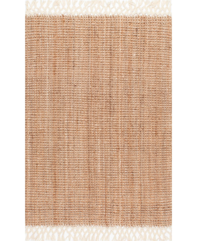 Shop Nuloom Raleigh Ncnt24a Neutral 5' X 8' Area Rug In Tan/beige