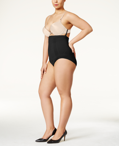 Shop Spanx Oncore Plus Size High-waisted Brief In Black